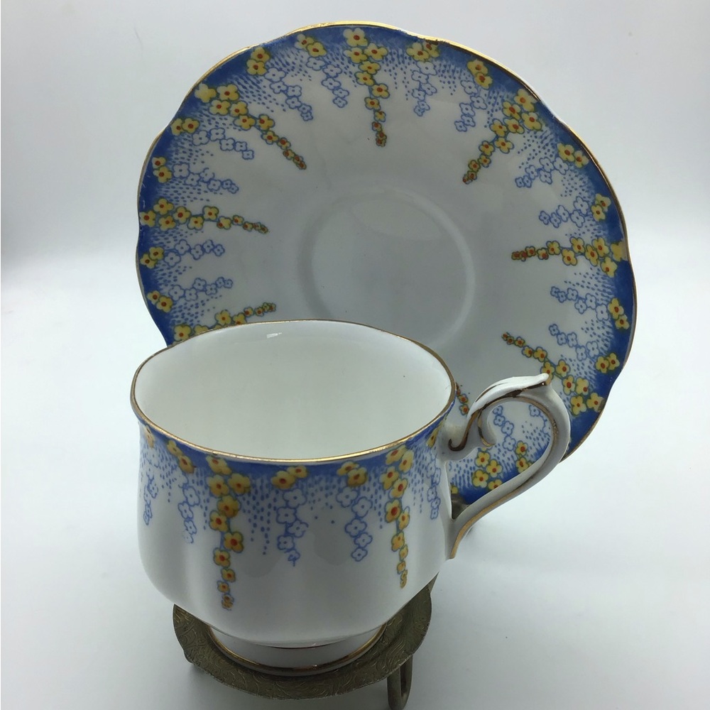 Royal Albert Tea Cup & Saucer. April Showers